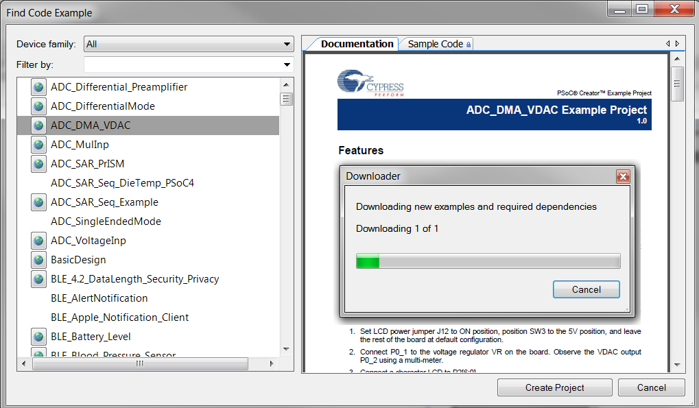 PSoC Creator 4.1 - Web Content Delivery - Embedded blog - System - Arm ...